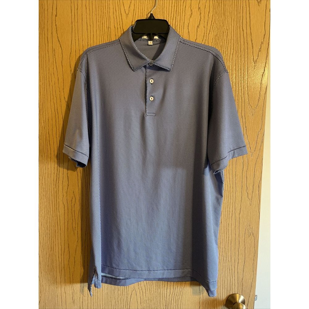 Peter Millar Blue Polo Shirt